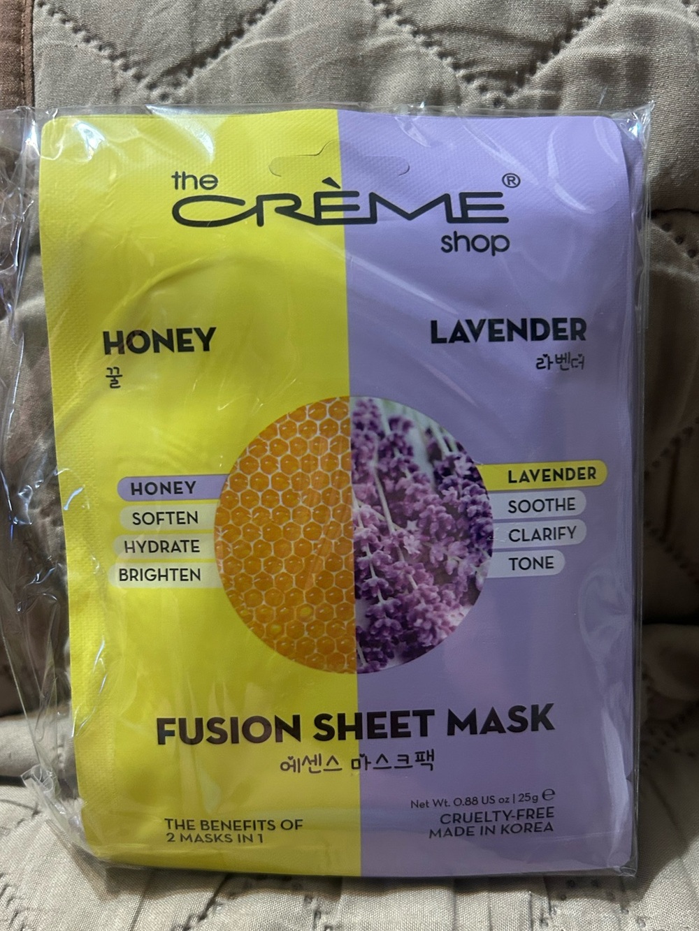 The Creme Shop Honey Lavender Fusion Sheet
Mask 6 Masks Pack